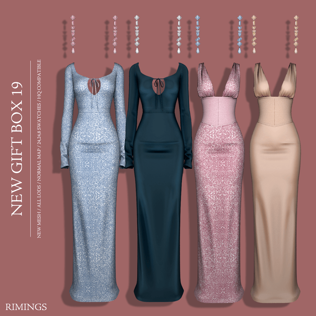 Скриншот мода Сет платьев NEW GIFT BOX 19